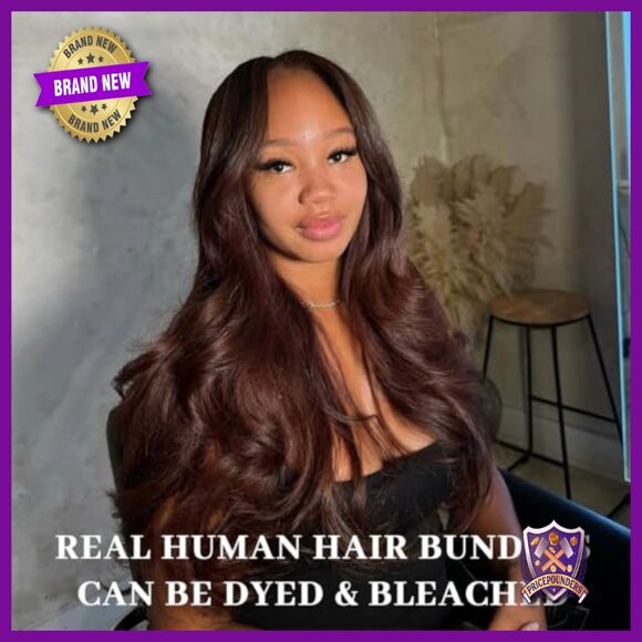 Body Wave Human Hair Extensions 3 Bundles 22 Inch Double Weft